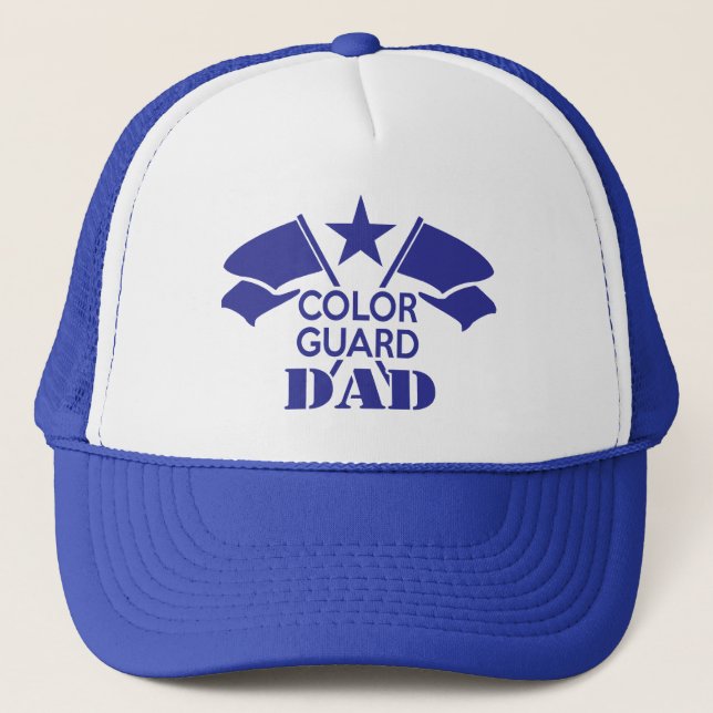 Color Guard Dad Trucker Hat (Front)