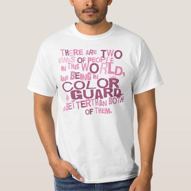 Color Guard (Funny) Gift T-Shirt (Front)