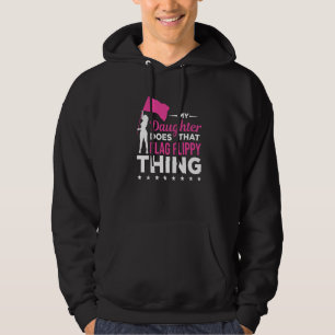 Color Guard Girl Vintage Winter Guard Performer Gi Hoodie