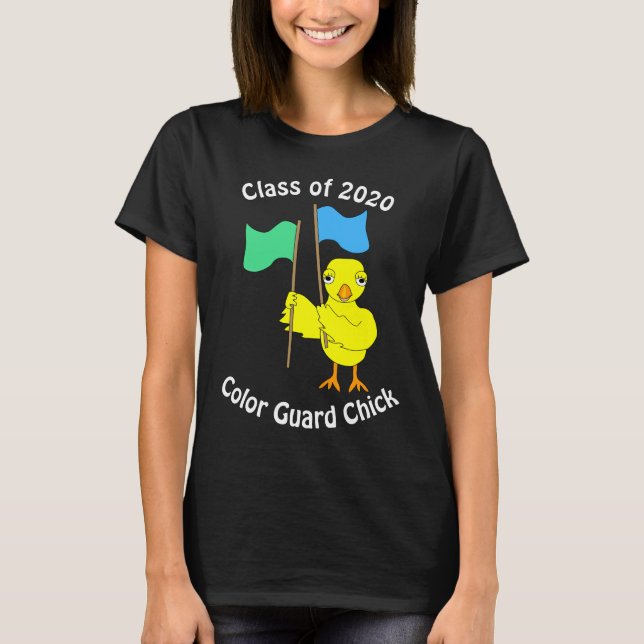 Color Guard   Graduation T-Shirt (Front)