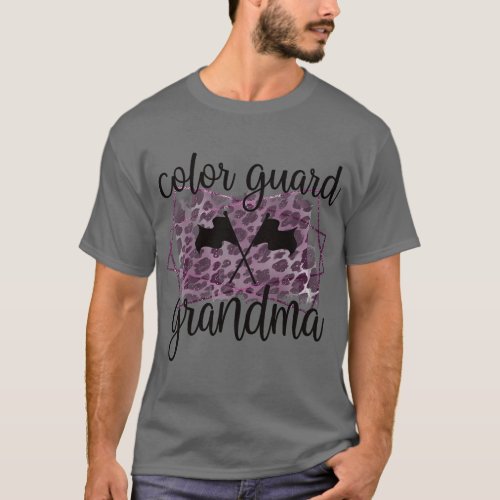 Color Guard Grandma Color Guard Grandmother  girl T_Shirt