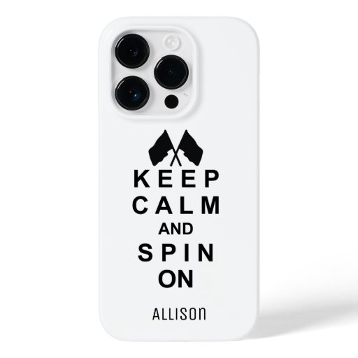 Color Guard Keep Calm And Spin On Case-Mate iPhone 14 Pro Case