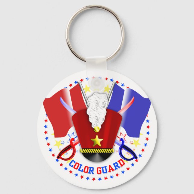 Color Guard Key Ring (Front)