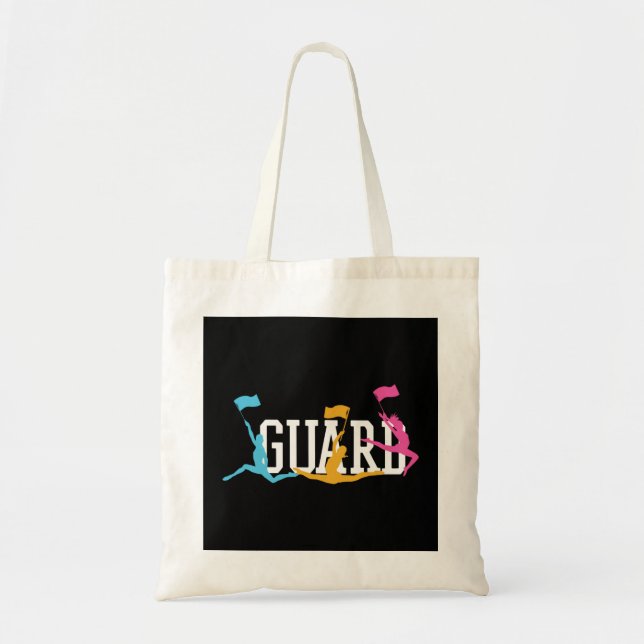 Color Guard Marching Band Guard Flag Pullover  Tote Bag (Front)