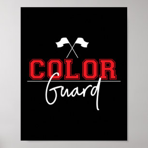 Color Guard Marching Band Poster