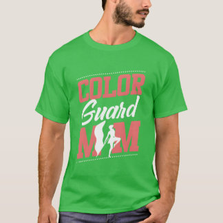 Color Guard Mom Marching Band Mom retro T-Shirt
