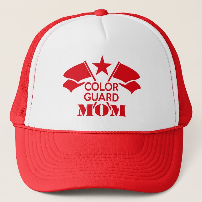 Color Guard Mom Trucker Hat (Front)