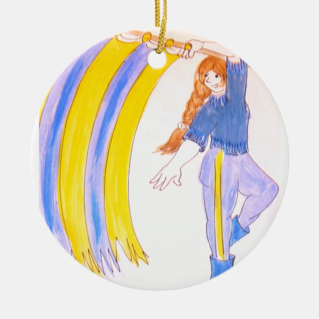 Color Guard Ornament (Front)