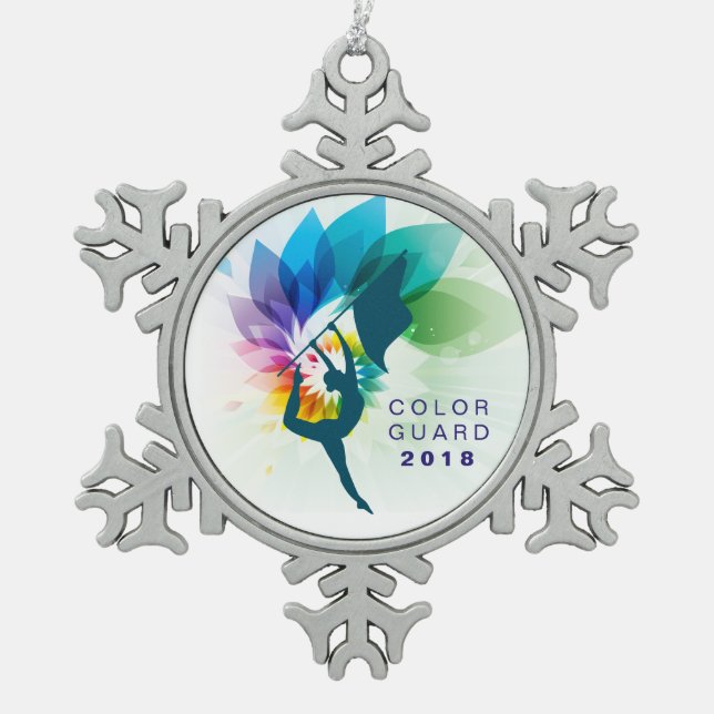 Color Guard Ornament (Front)