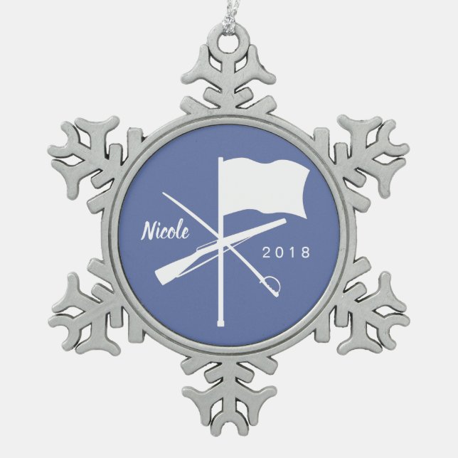 Color Guard Ornament (Front)