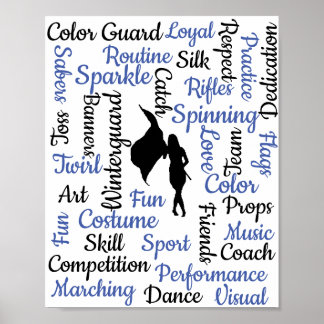 Color Guard Poster