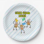 Color Guard Rocks Paper Plates
