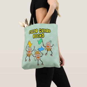 Color Guard Rocks Tote Bag