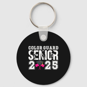Color Guard Senior 2025 Cl Of 2025 Senior Color Gu Keychain
