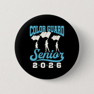 Color Guard Senior Class of 2026 Graduation Button