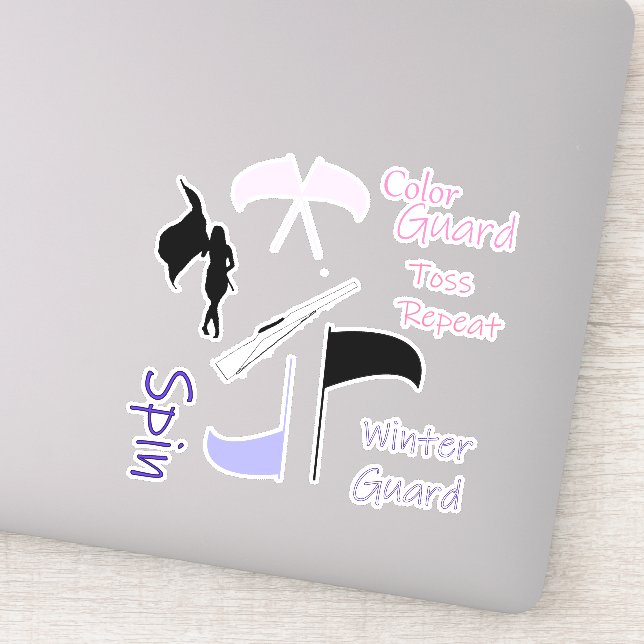 Color Guard Stickers (Detail)