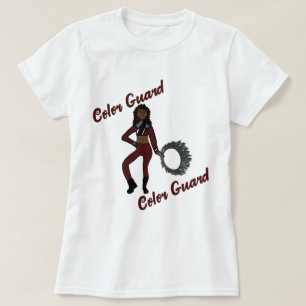 Color Guard T-Shirt Burgundy Steel