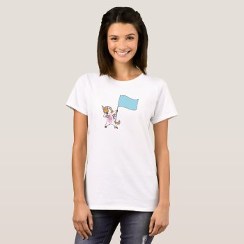 Color Guard Unicorn T-shirt by ColorguardCollection at Zazzle