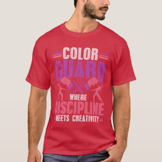 Color Guard Where Discipline Meets Creativity vint T-Shirt