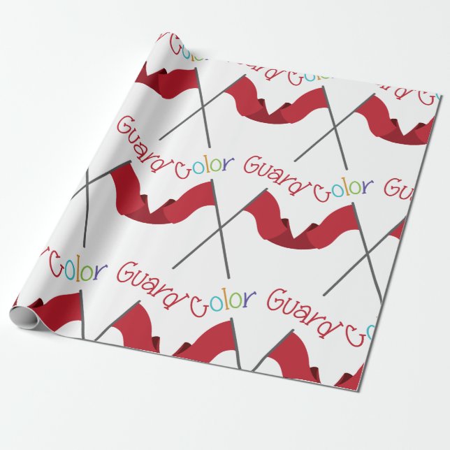 Color Guard Wrapping Paper (Unrolled)