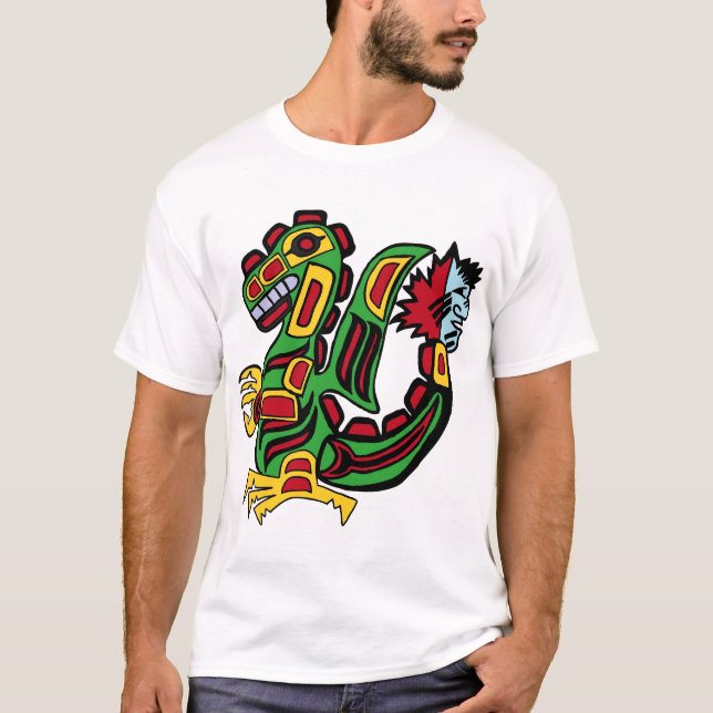 color Haida dragon T-Shirt (Front)