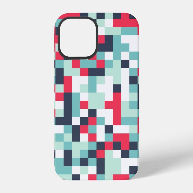 Color Halftone Background. Abstract Multicolor Tex Iphone Case (Back)