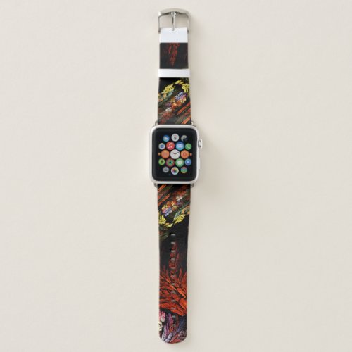 Color Harmony Abstract Art Apple Watch Band