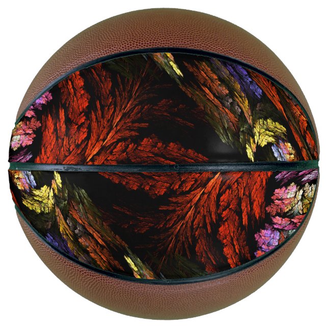 Color Harmony Abstract Art Basketball (Front)
