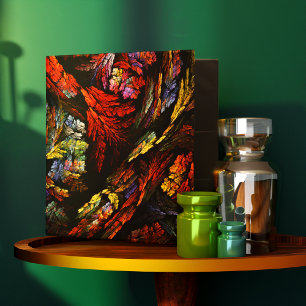 Color Harmony Abstract Art Binder