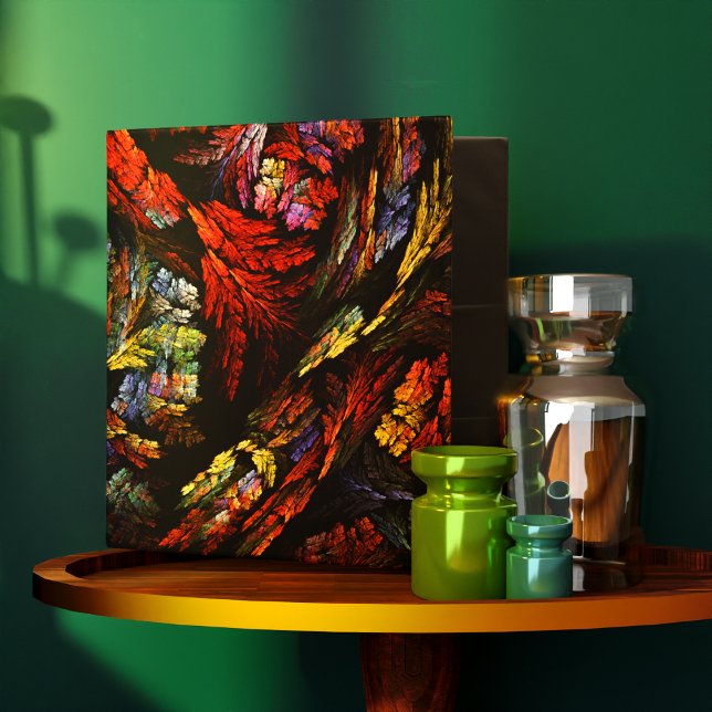 Color Harmony Abstract Art Binder (Color Harmony Abstract Art Binder)