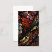Color Harmony Abstract Art Business Card (Front/Back)