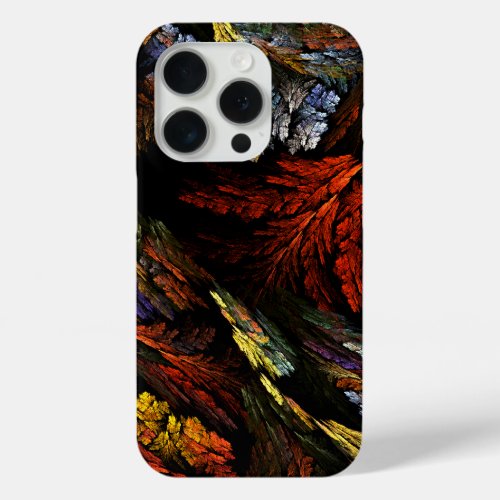 Color Harmony Abstract Art iPhone 15 Pro Case