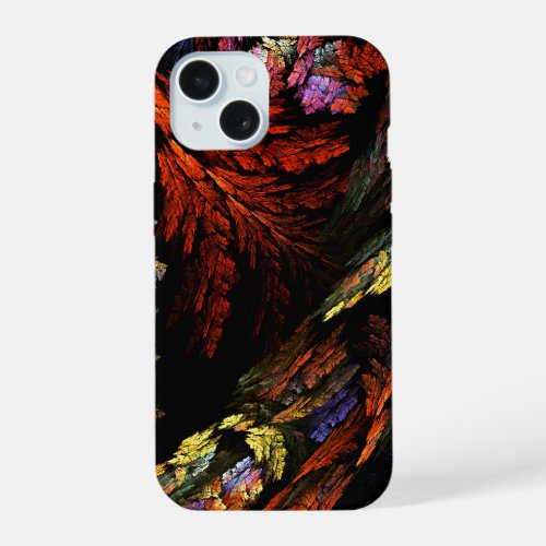 Color Harmony Abstract Art iPhone 15 Case