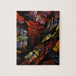 Color Harmony Abstract Art Jigsaw Puzzle