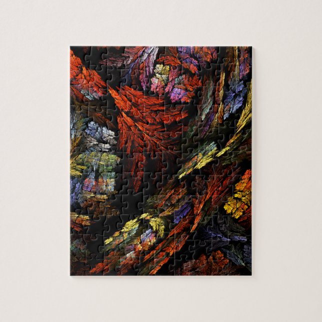 Color Harmony Abstract Art Jigsaw Puzzle (Vertical)