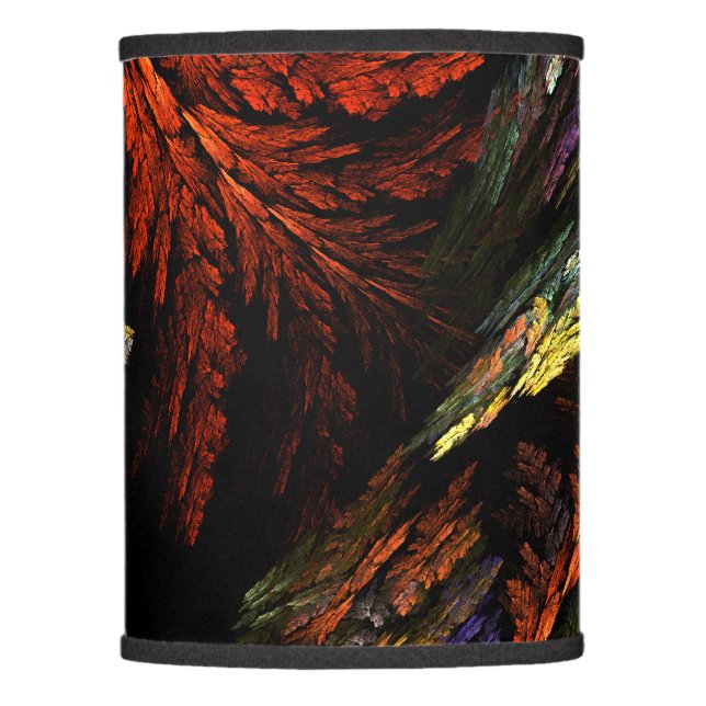 Color Harmony Abstract Art Lamp Shade (Front)