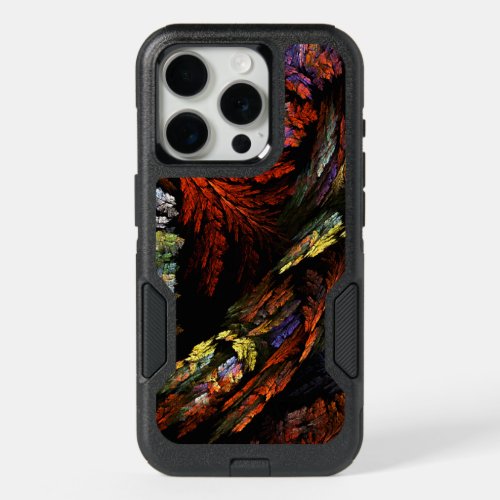 Color Harmony Abstract Art iPhone 15 Pro Case