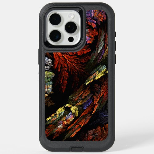 Color Harmony Abstract Art iPhone 15 Pro Max Case