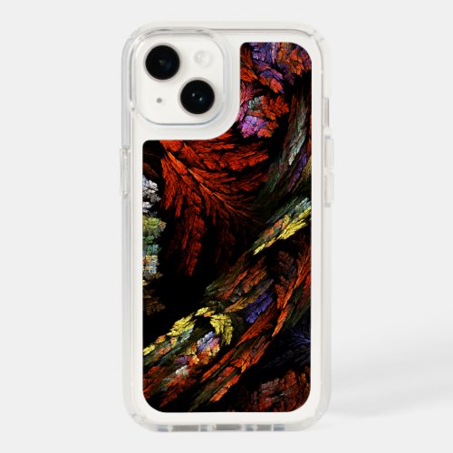 Color Harmony Abstract Art Speck iPhone 14 Case