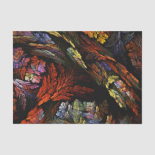 Color Harmony Abstract Art Tissue Paper