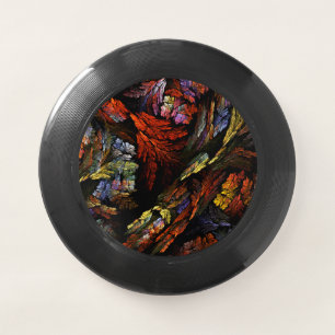Color Harmony Abstract Art Wham-O Frisbee
