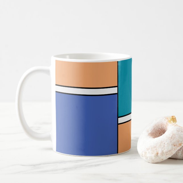 Color Harmony Coffee Mug (With Donut)