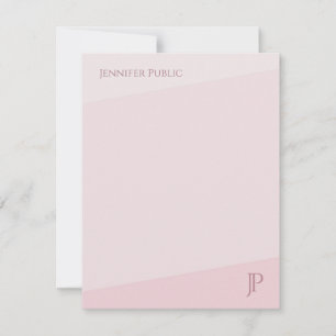 Color Harmony Monogram Simple Modern Template