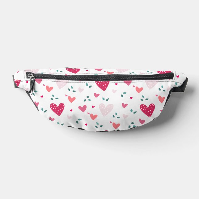 Color Heart Pattern Fanny Pack (Lay Down)