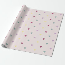 color heart pattern