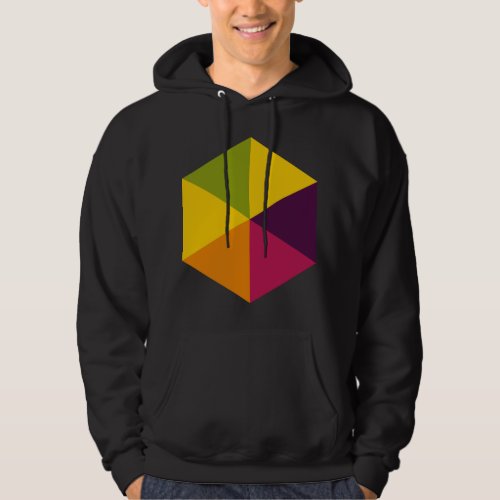 Color Hexagon 01 Hoodie