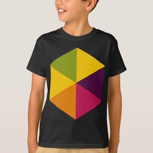 Color Hexagon 01 T_Shirt