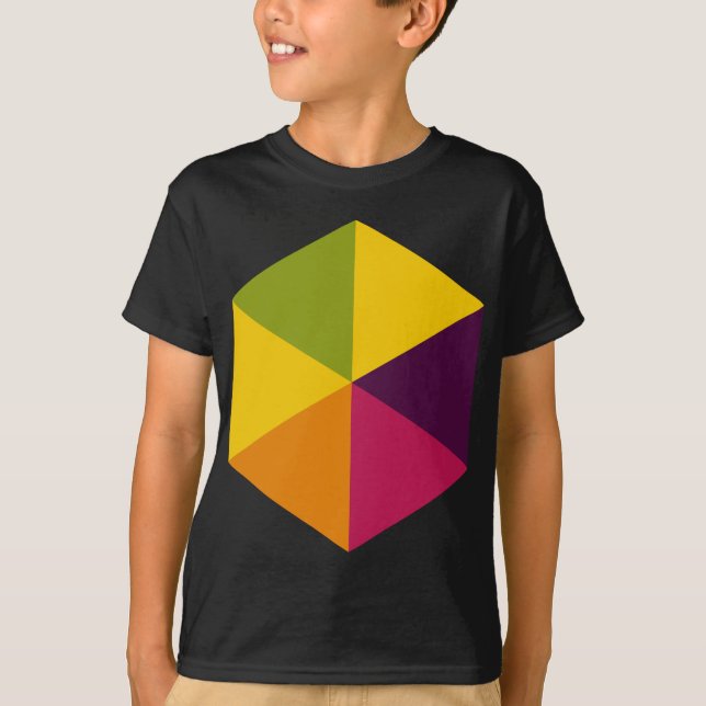 Color Hexagon 01 T-Shirt (Front)