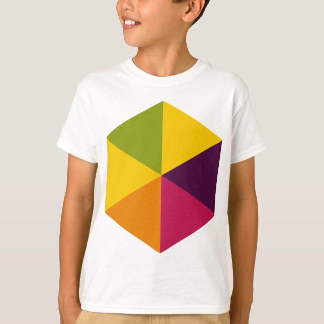 Color Hexagon 01 T-Shirt (Front)