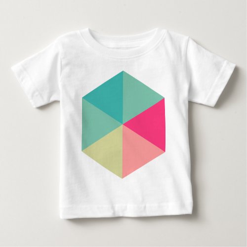Color Hexagon 02 Baby T_Shirt